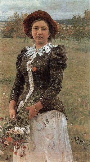 Il'ya Repin Autumn Bouquet